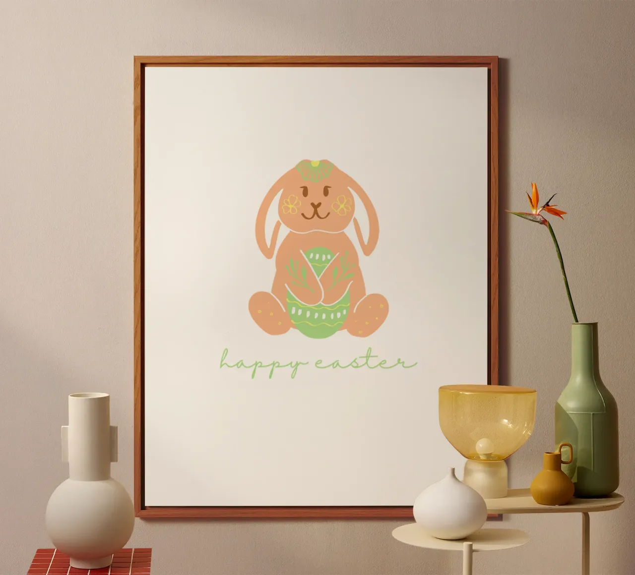 happy easter Hase forex plate by ArtDesign by KBK