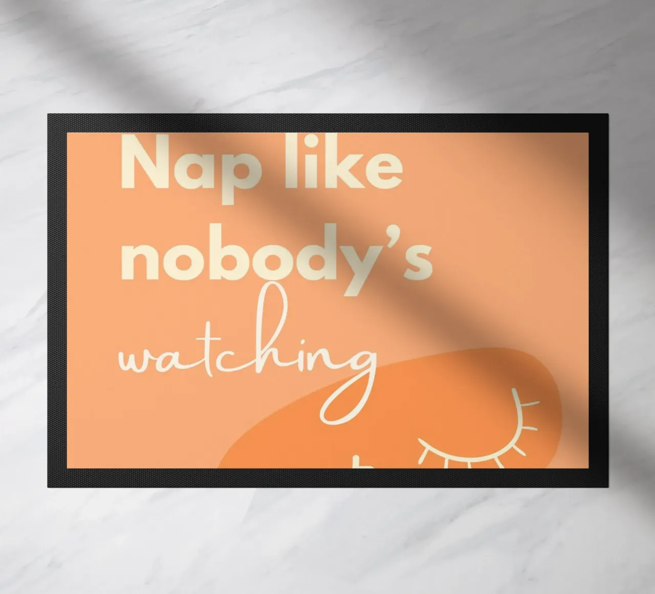 Nap Like Nobody’s Watching | Relaxation Quote Print zerbino da PrintCessStudio