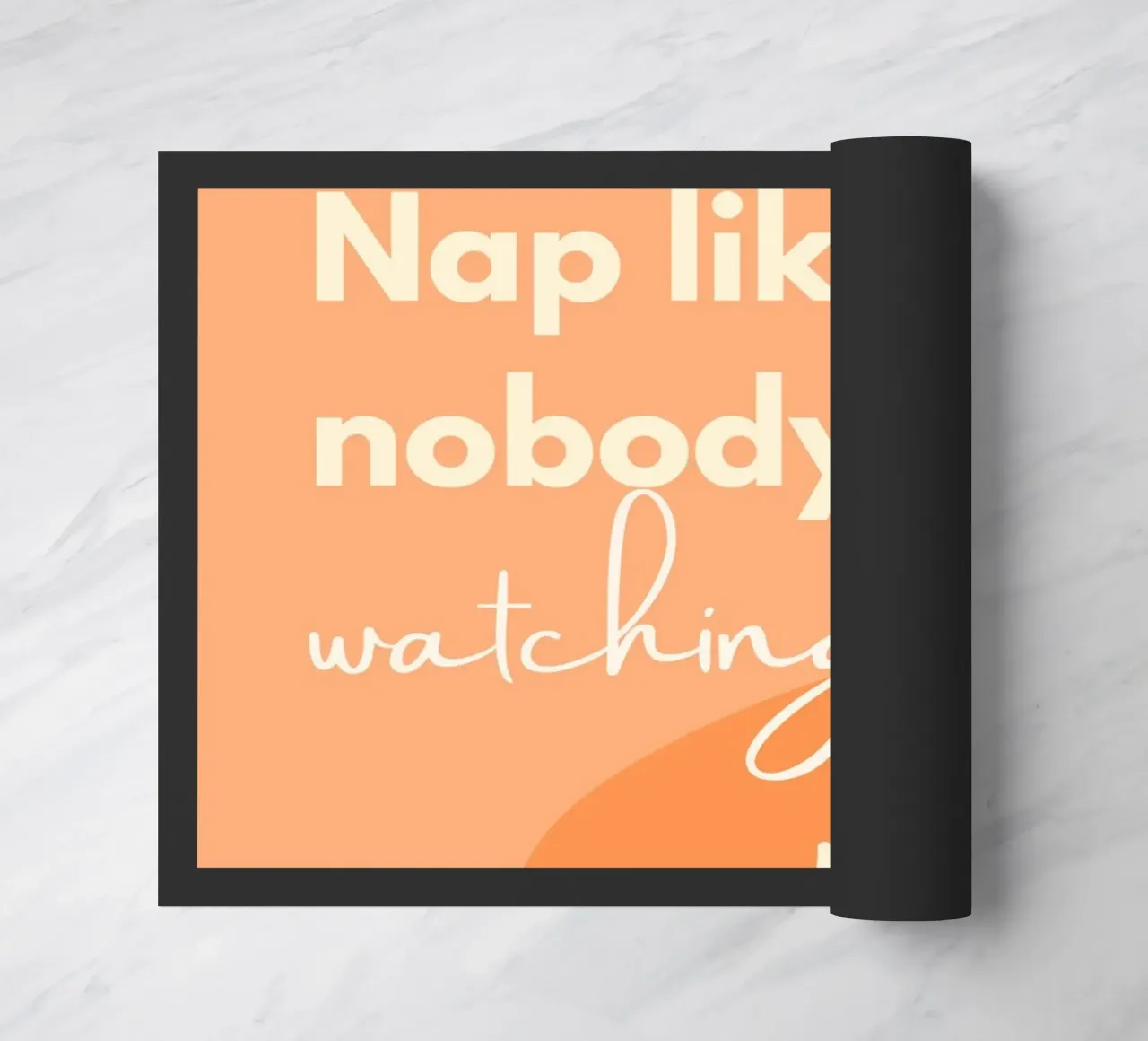 Nap Like Nobody’s Watching | Relaxation Quote Print zerbino da PrintCessStudio
