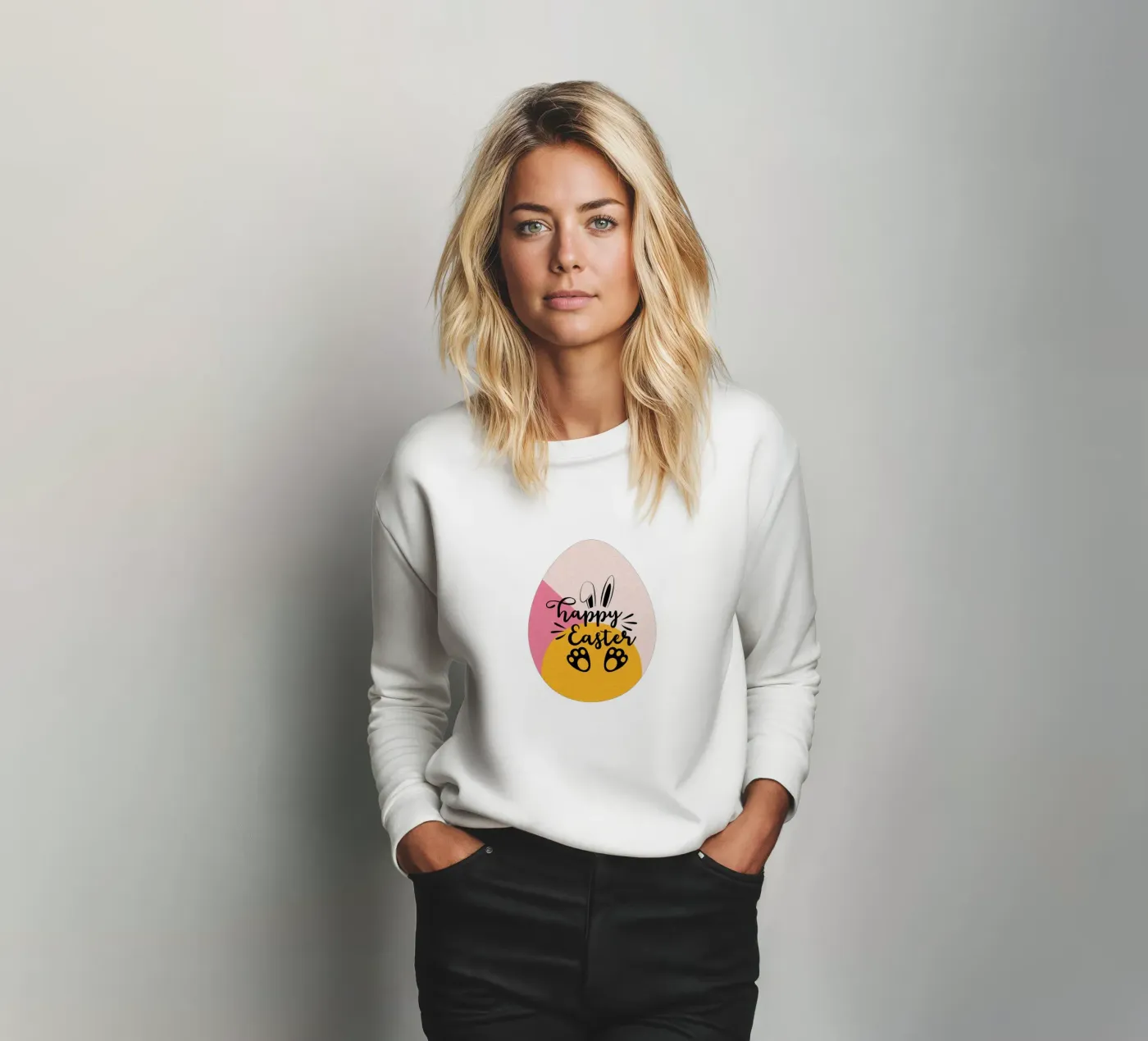 happy Easter sweatshirt by ArtDesign by KBK