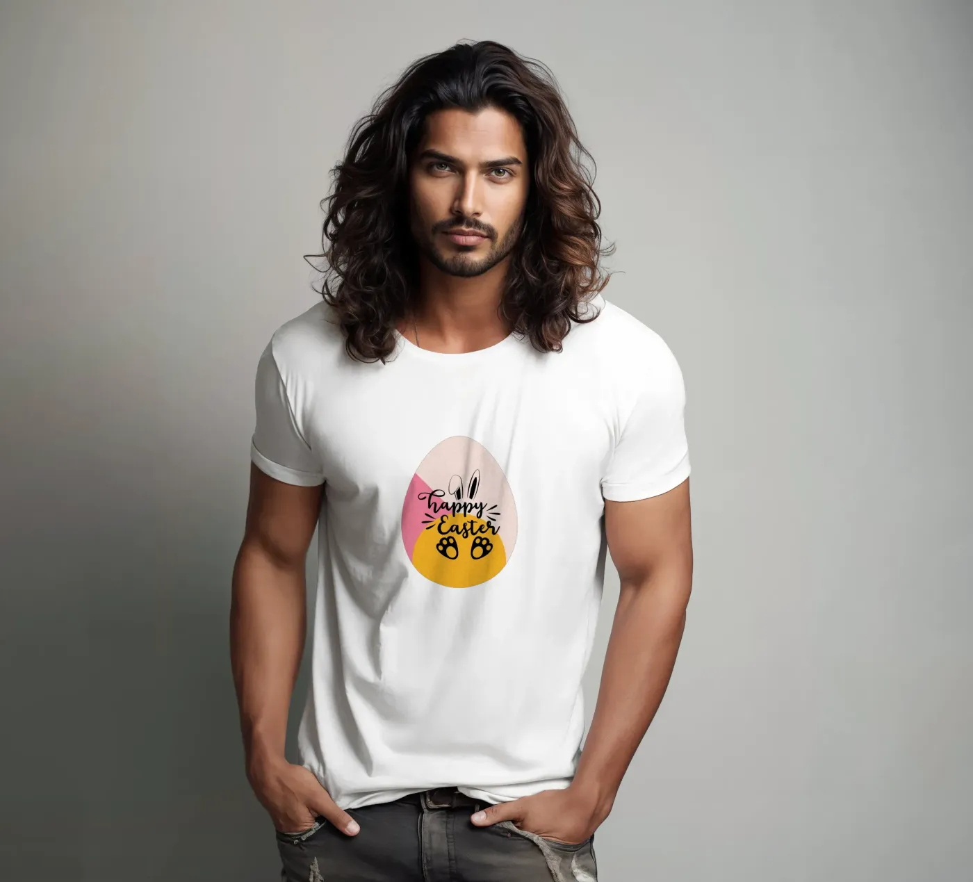 happy Easter t-shirt da ArtDesign by KBK