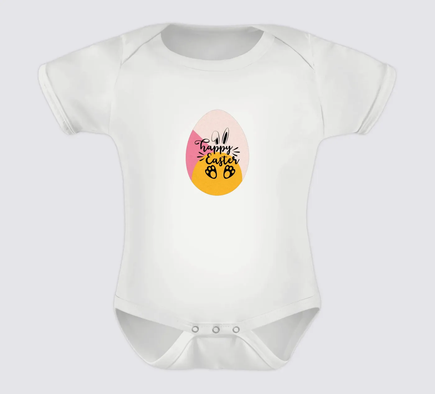 Buona Pasqua body neonato maniche corte da ArtDesign by KBK