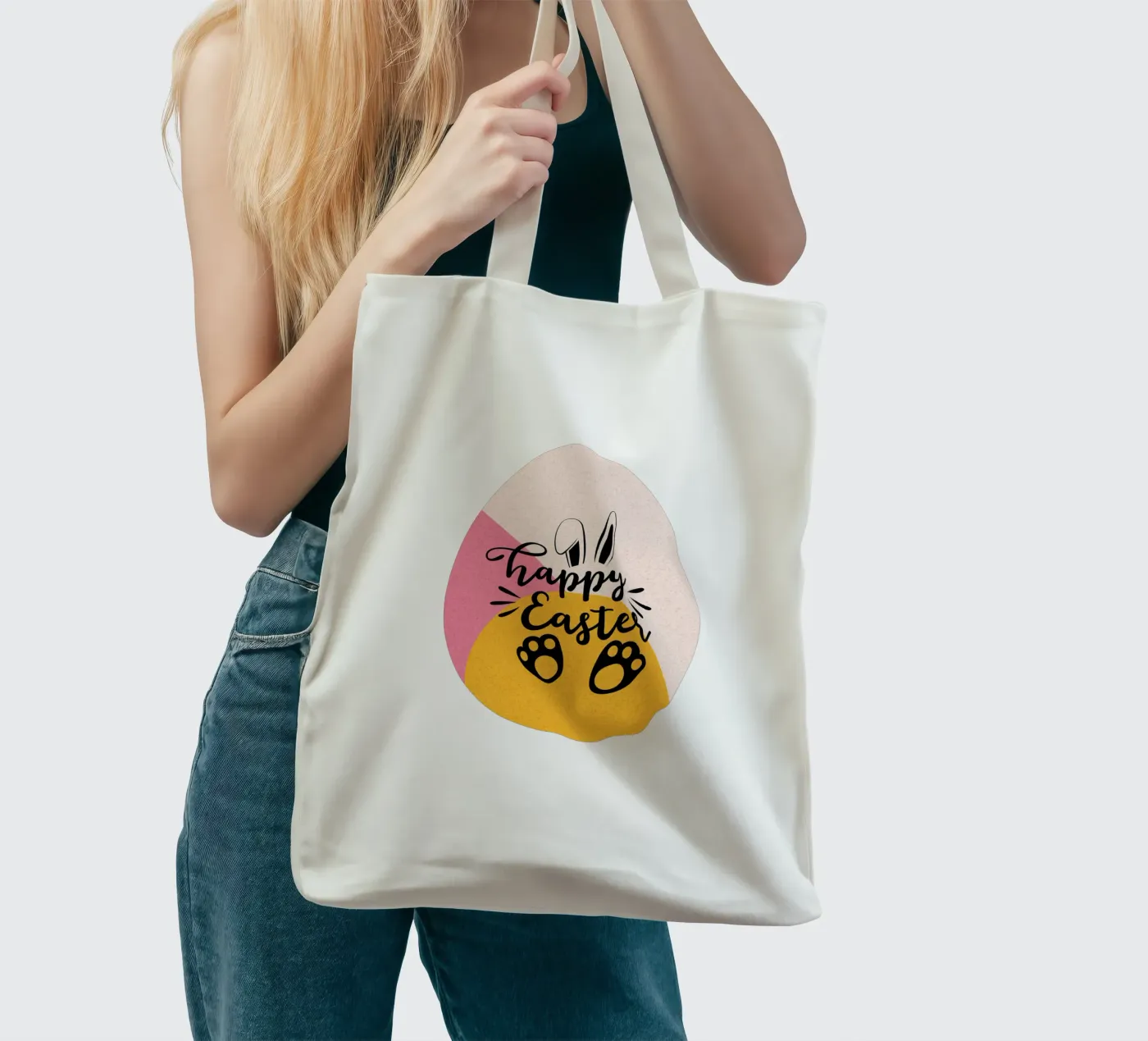 happy Easter tote bag by ArtDesign by KBK