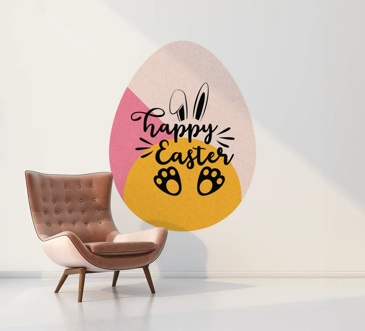 vrolijk Pasen fotobehang van ArtDesign by KBK