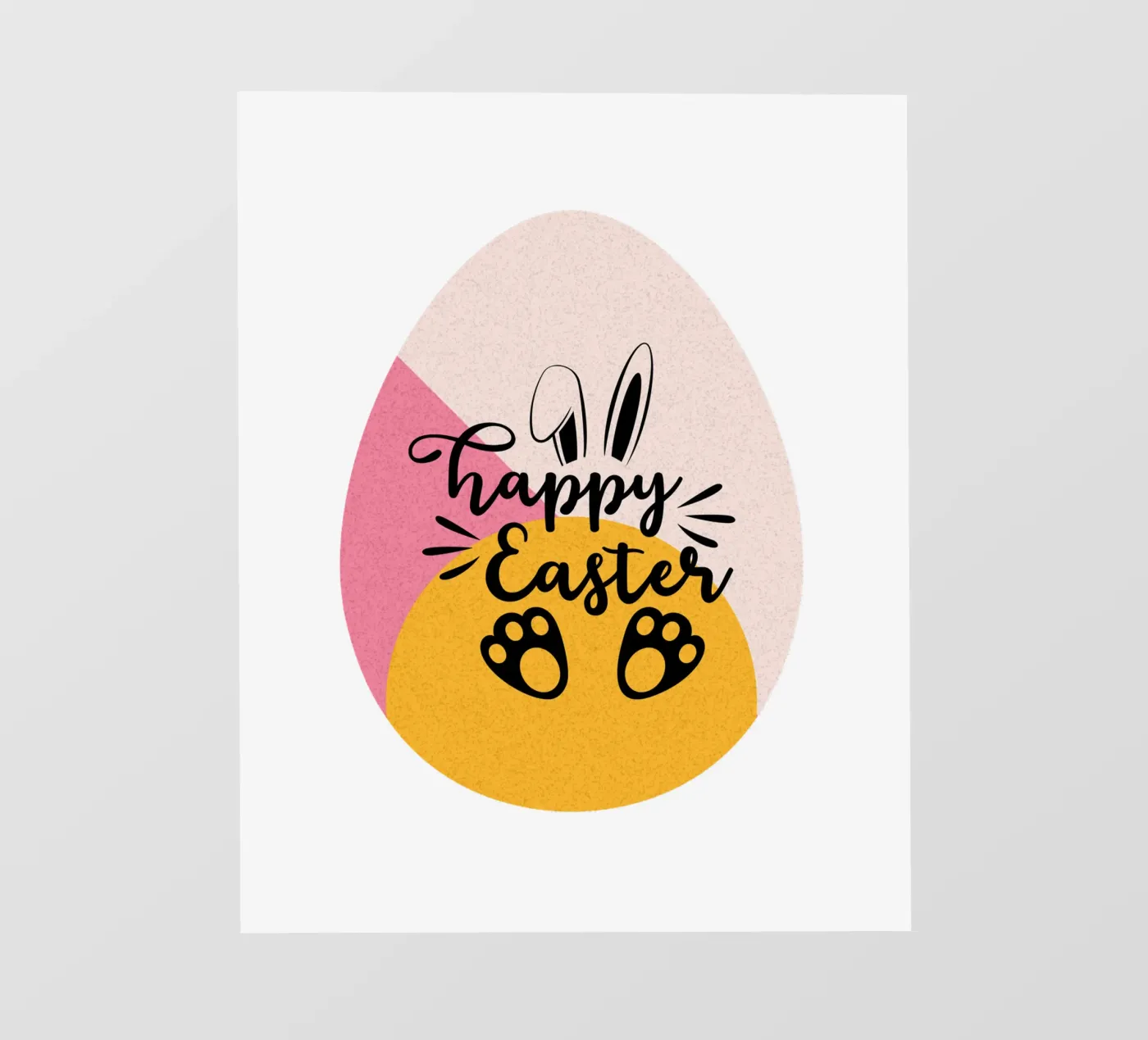 happy Easter PVC Plane von ArtDesign by KBK