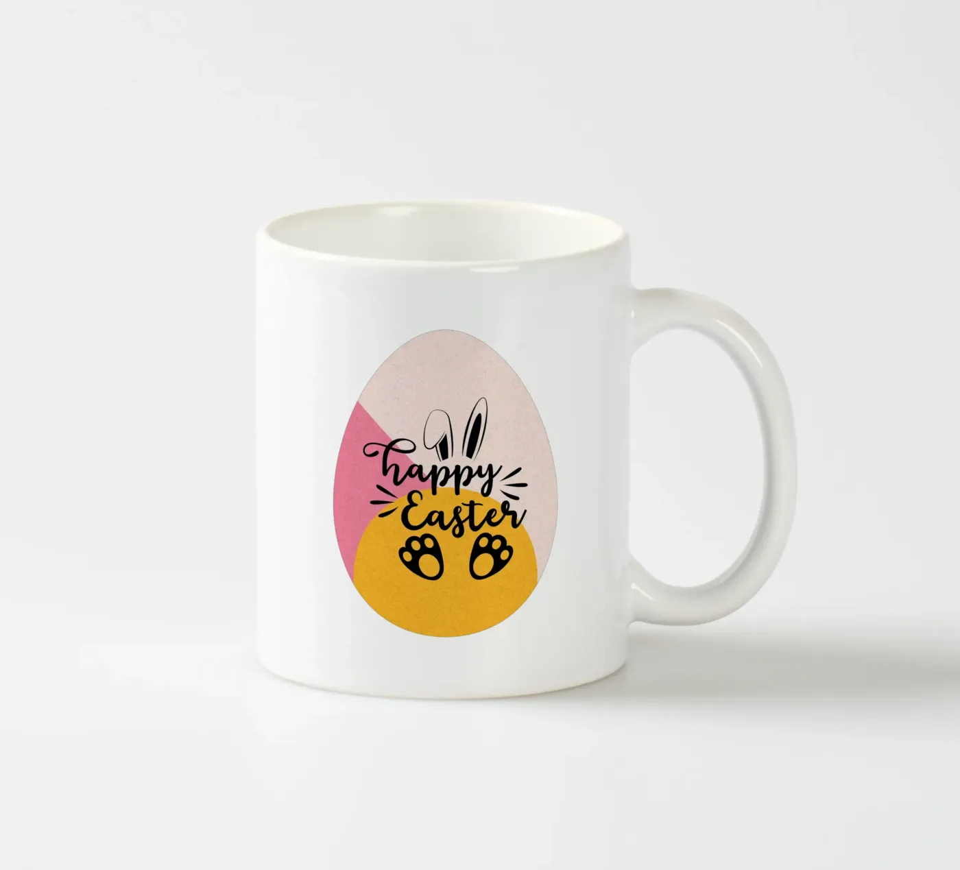 happy Easter ceramic mug by ArtDesign by KBK