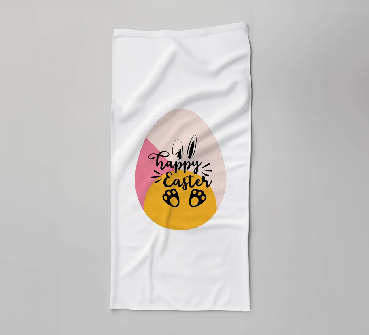 happy Easter towel by ArtDesign by KBK