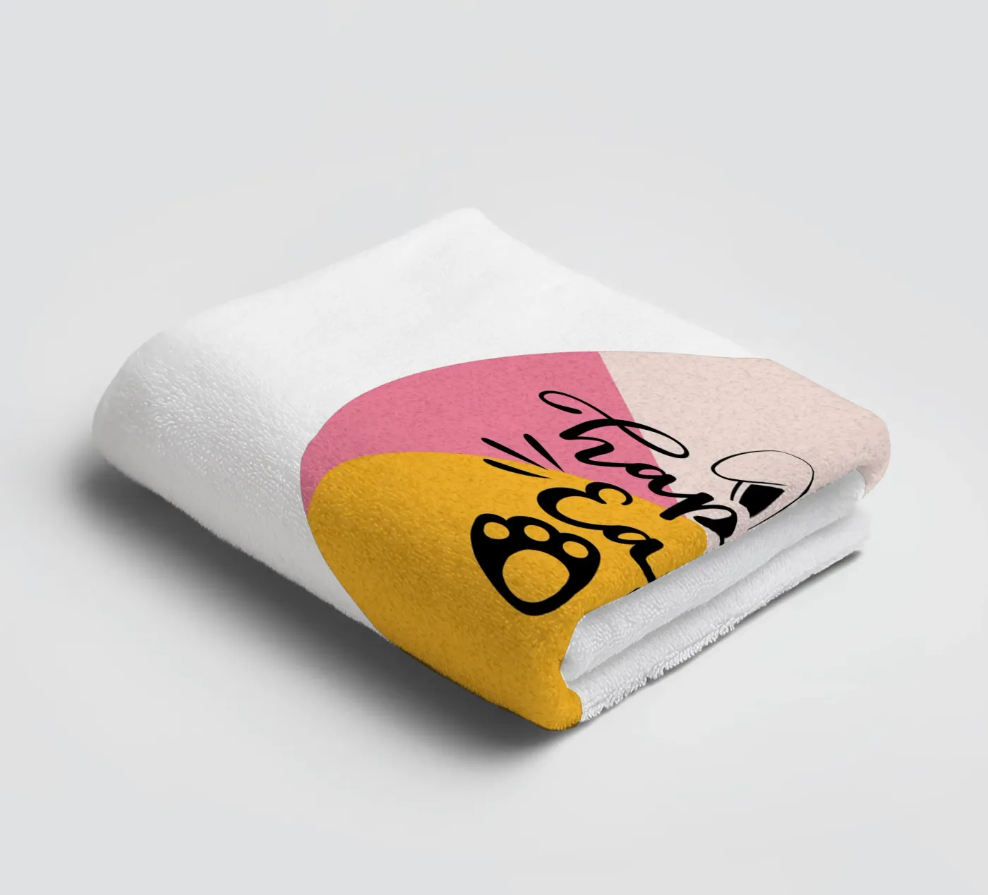 happy Easter towel by ArtDesign by KBK