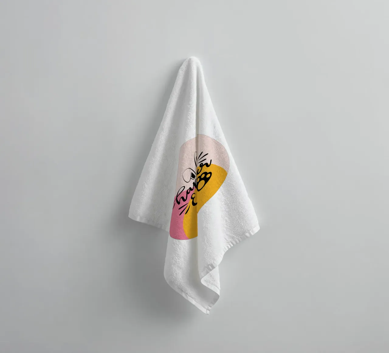 happy Easter towel by ArtDesign by KBK