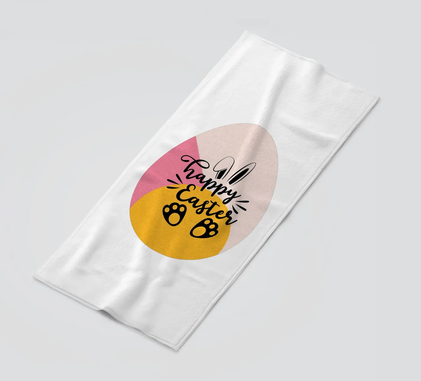 Frohe Ostern Strandtuch von ArtDesign by KBK