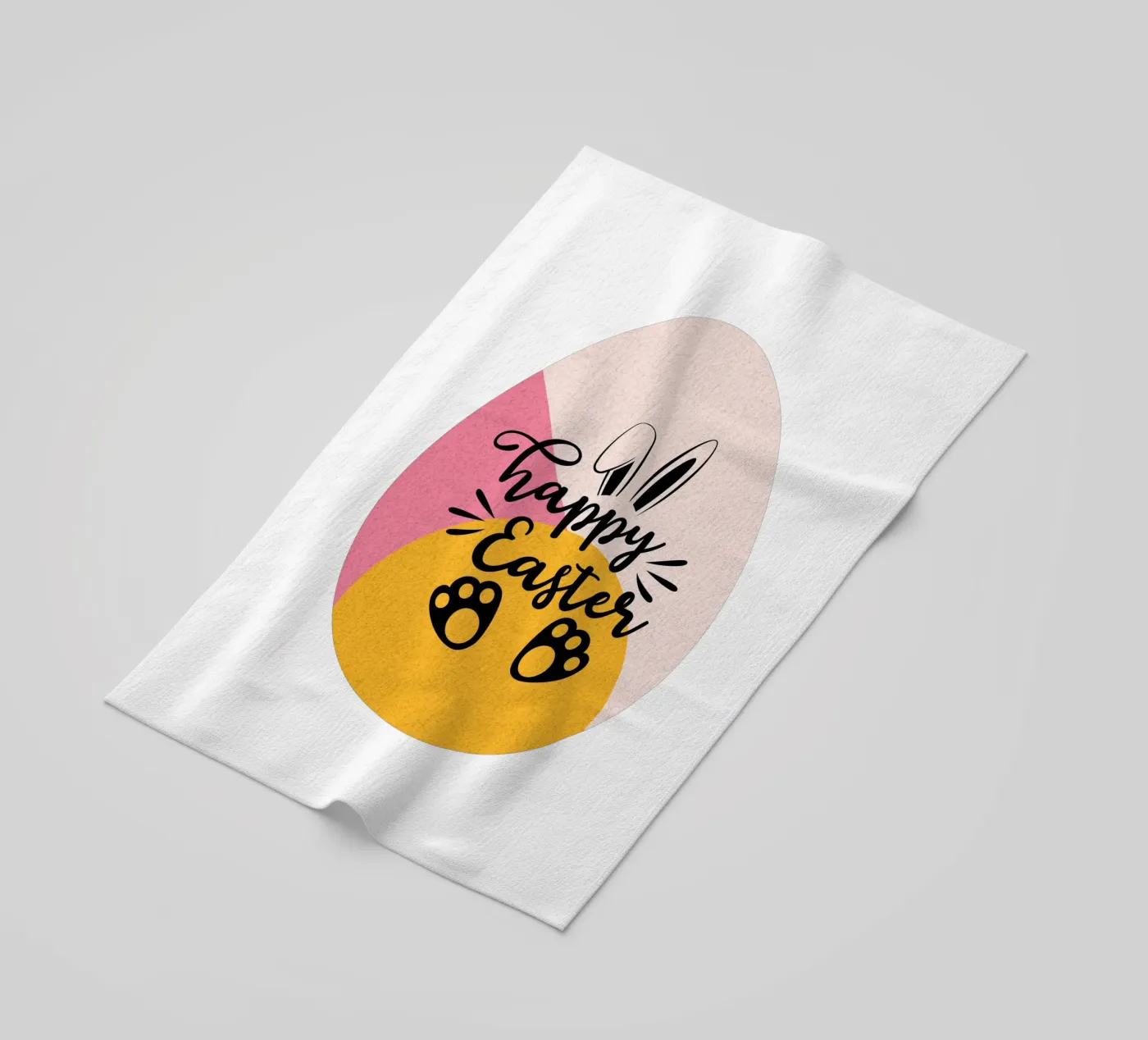 Frohe Ostern Strandtuch von ArtDesign by KBK
