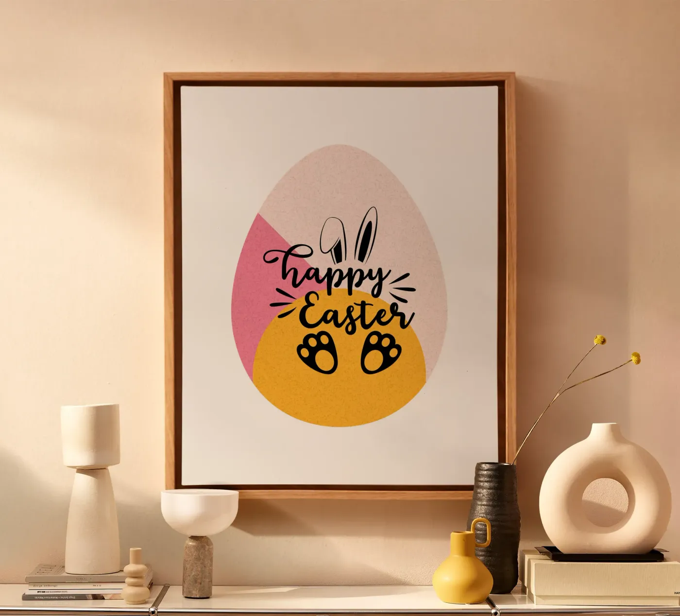 happy Easter Leinwand von ArtDesign by KBK