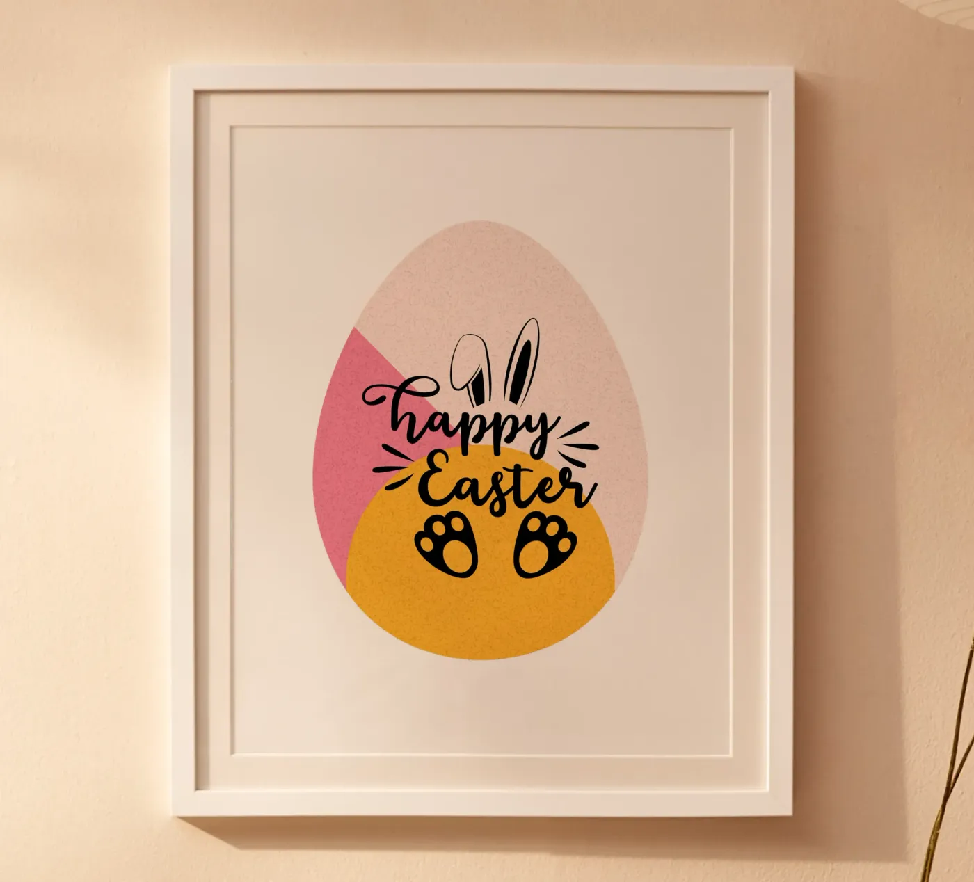 happy Easter poster van ArtDesign by KBK
