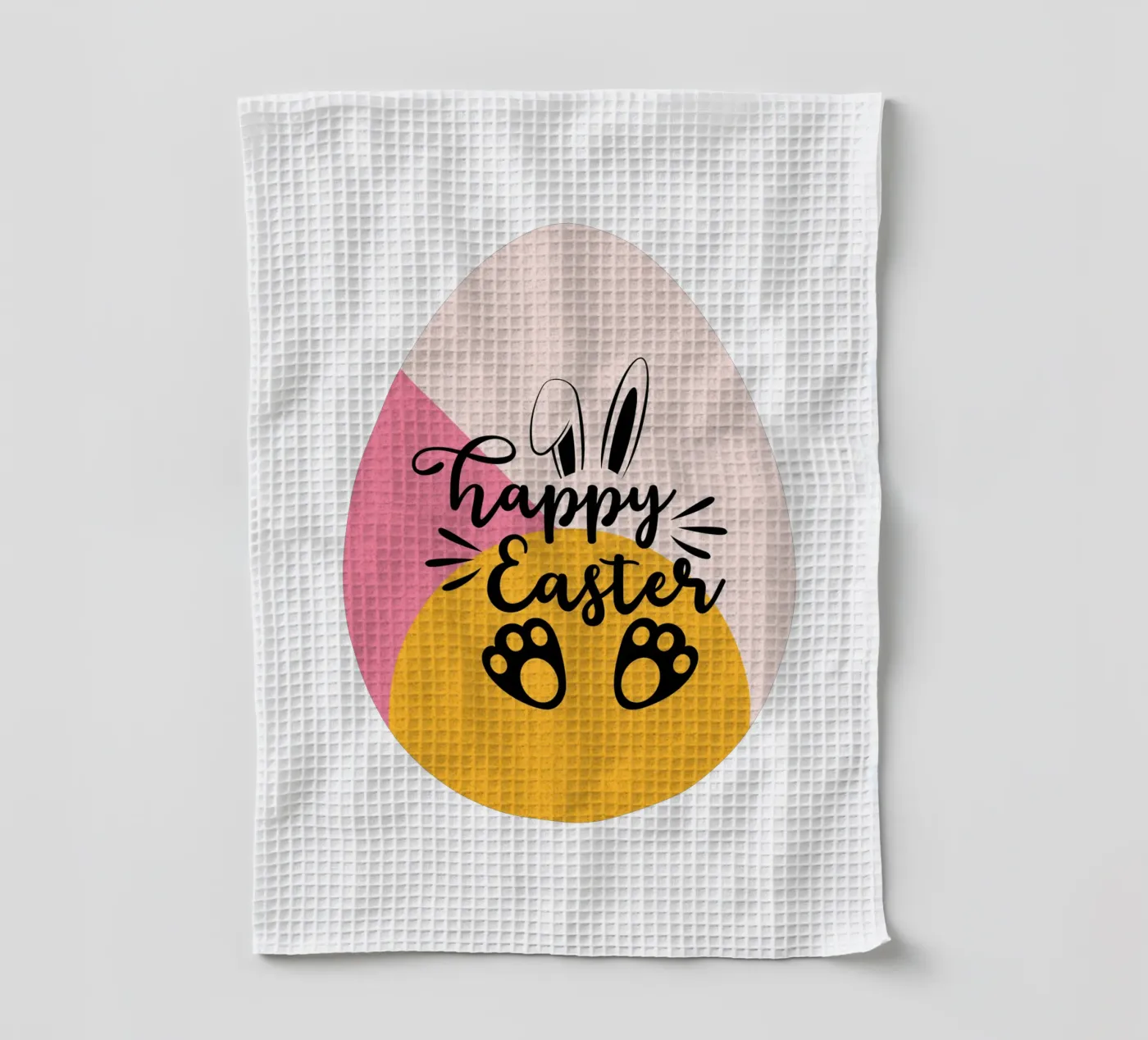Joyeuses Pâques torchon de ArtDesign by KBK