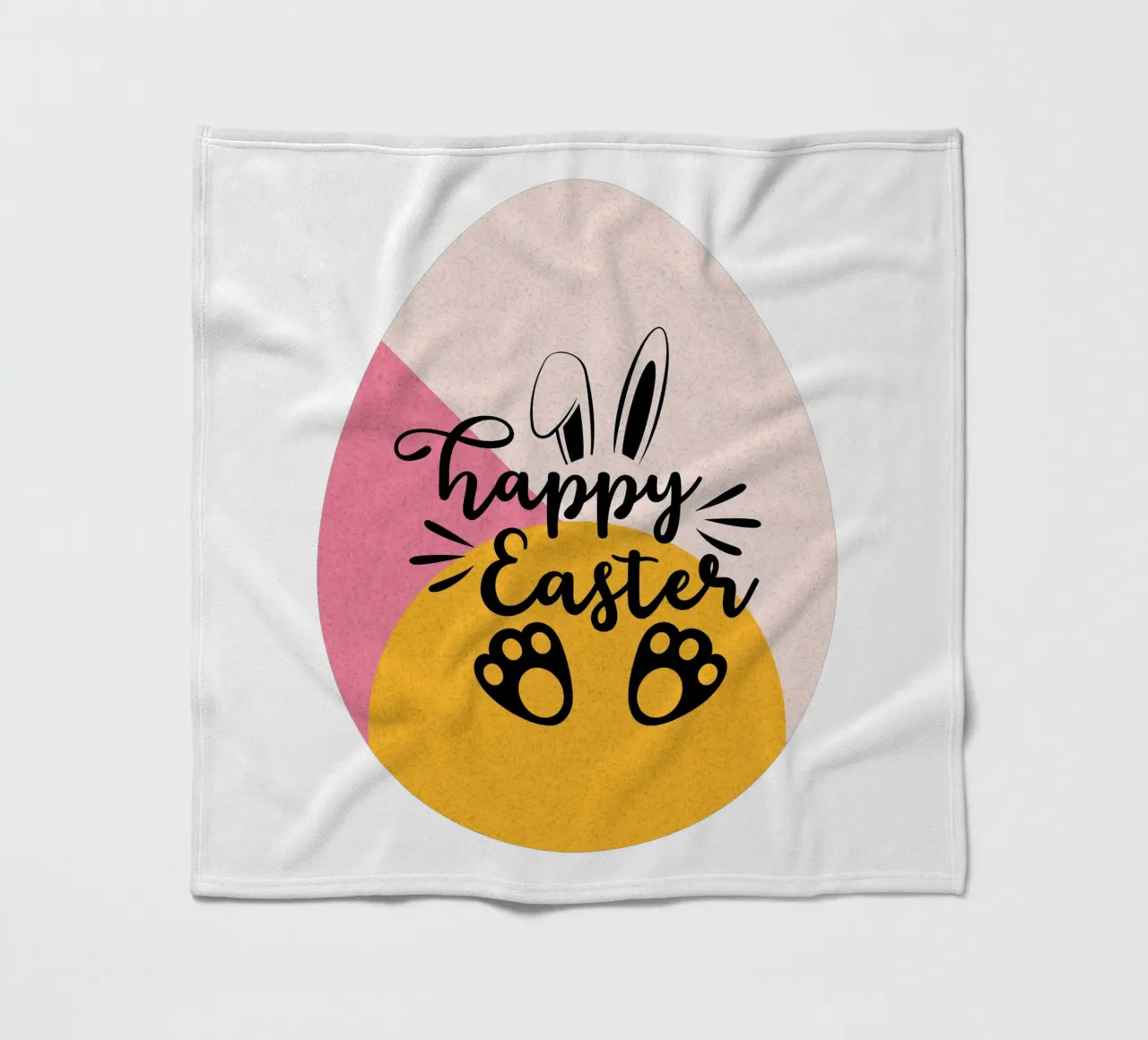 happy Easter fleece blanket by ArtDesign by KBK