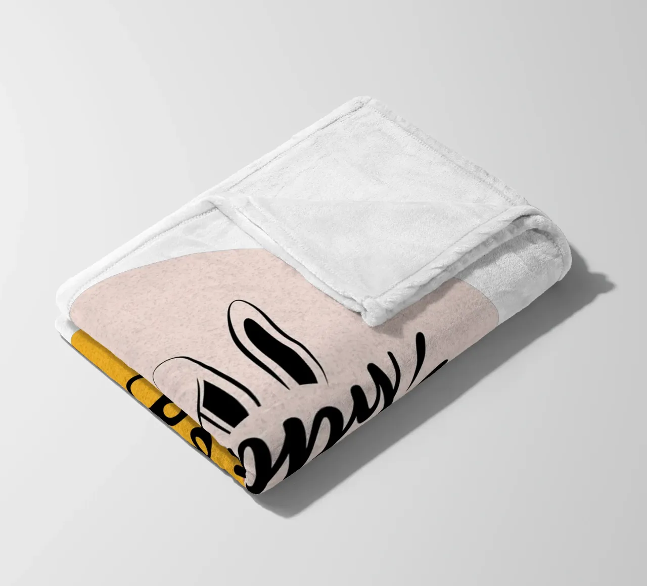 happy Easter fleece blanket by ArtDesign by KBK