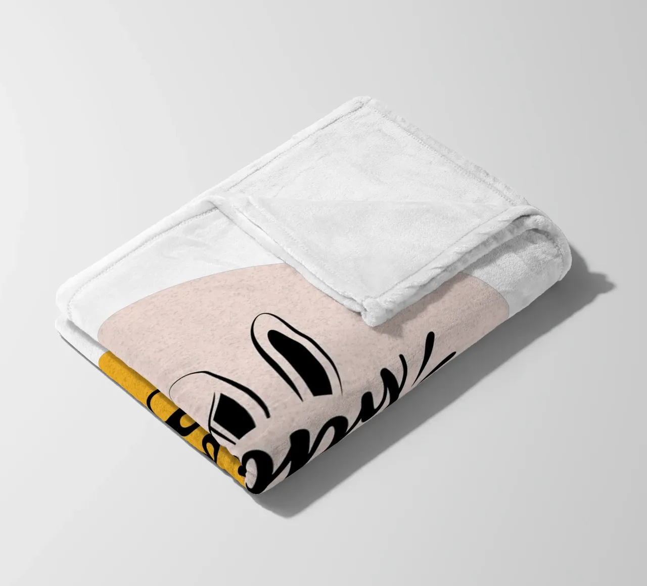 happy Easter fleece blanket by ArtDesign by KBK