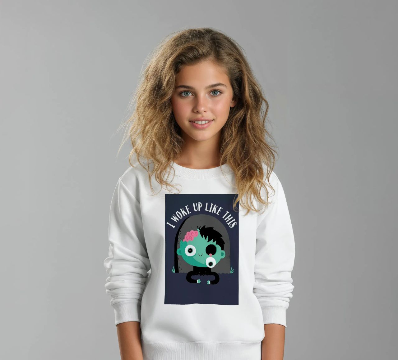 I Woke Up Like This sudadera para niño de DinoMike
