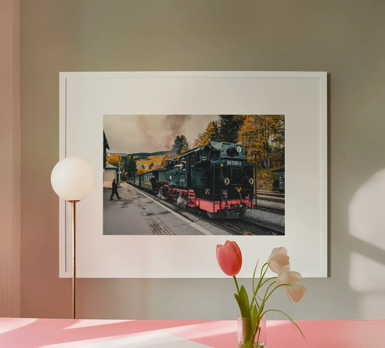 Fichtelberg railway in the Ore Mountains hahnemühle by Marcus Beckert | Fotografie