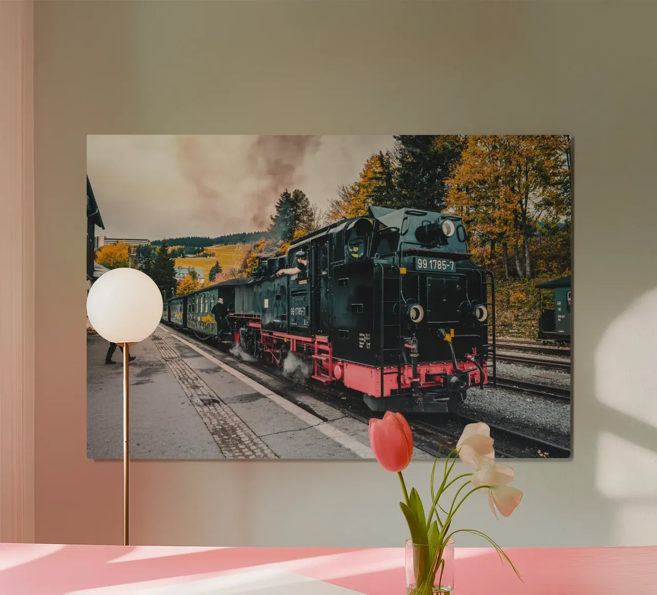 Fichtelberg railway in the Ore Mountains hahnemühle by Marcus Beckert | Fotografie