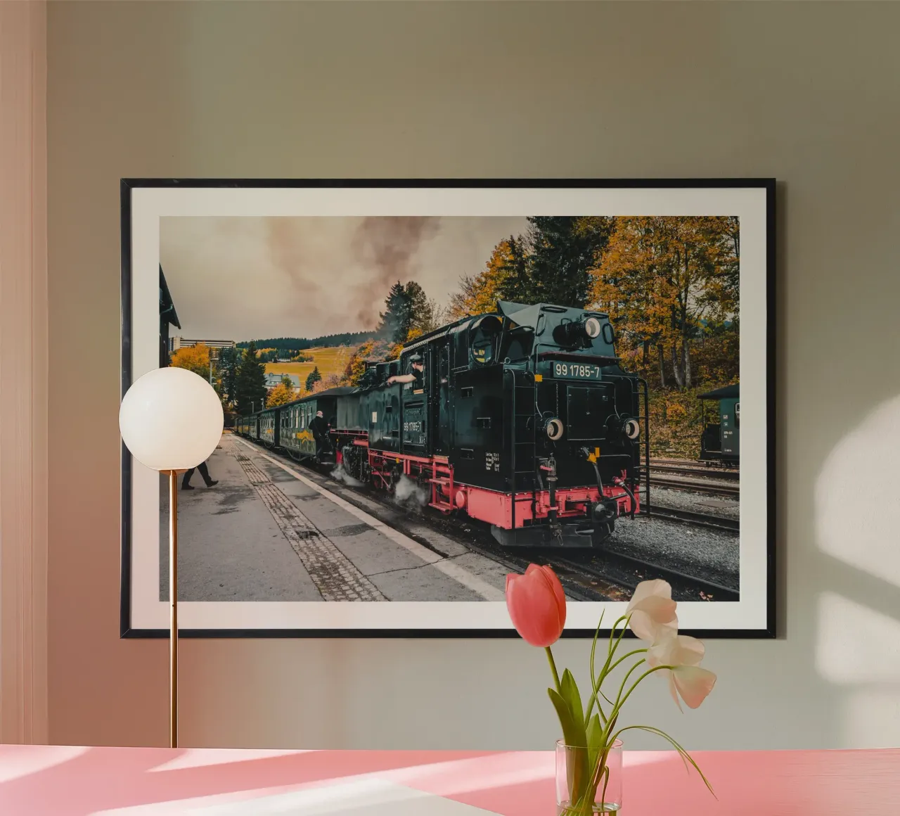 Fichtelberg railway in the Ore Mountains hahnemühle by Marcus Beckert | Fotografie