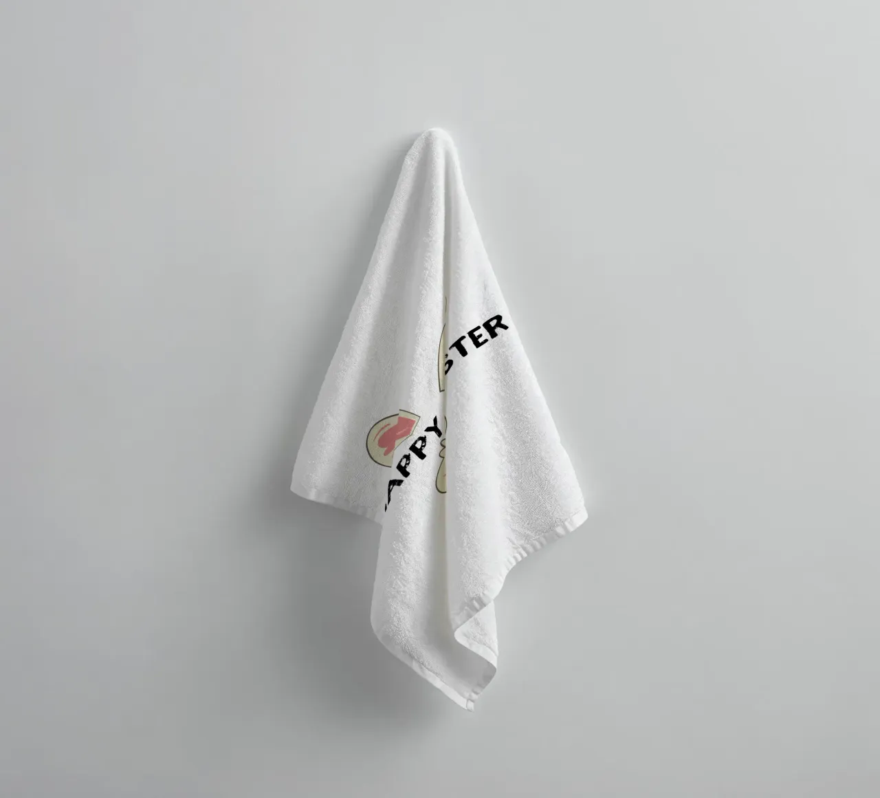 FELIZ PASCUA Hasenohren toalla de baño de ArtDesign by KBK