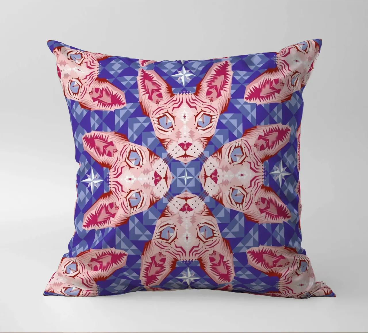 Sphynxcat Serenity Quartzrose cuscino da Chobopop