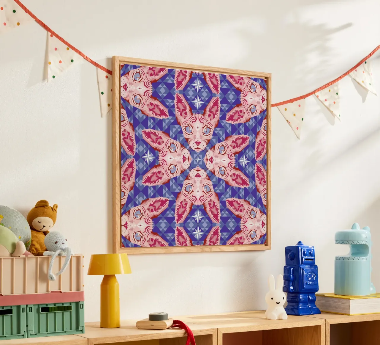 Sphynxcat Serenity Quartzrose plexiglass da Chobopop