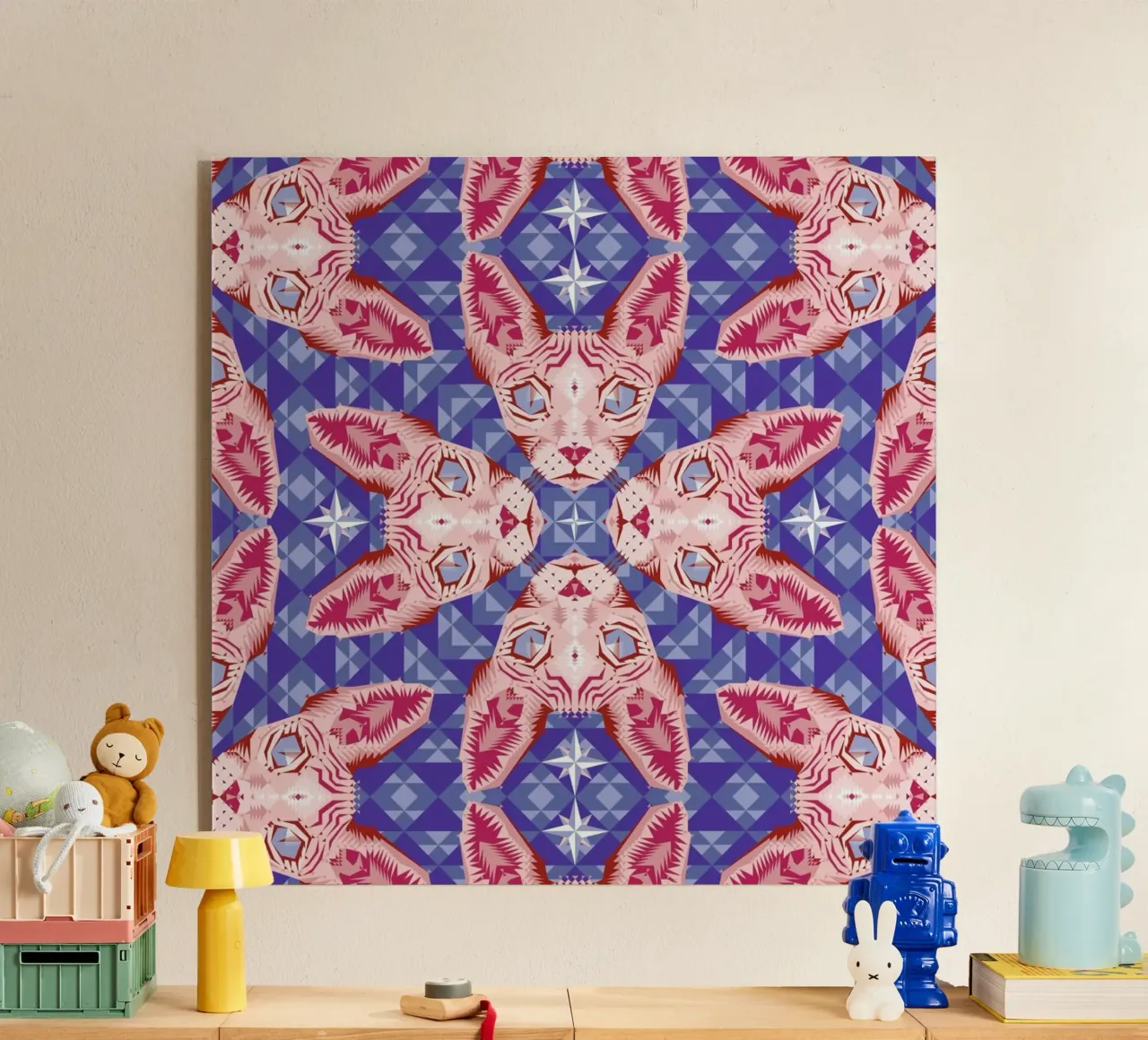 Sphynxcat Serenity Quartzrose plexiglass da Chobopop