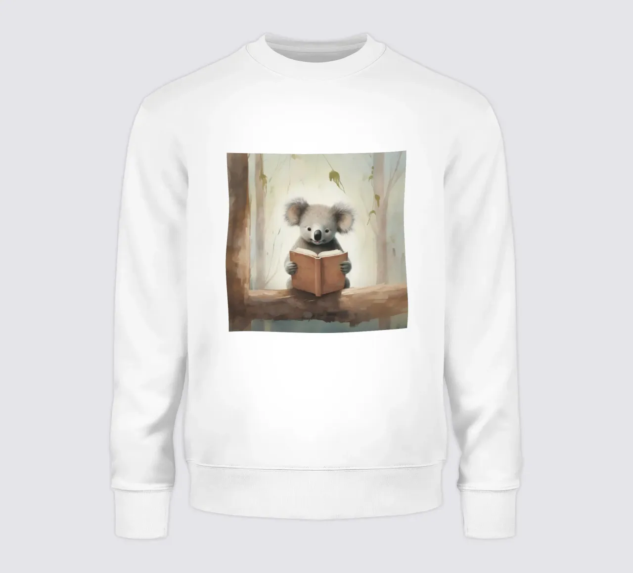 Koala minimo 2 felpa da Minimal Animal Art
