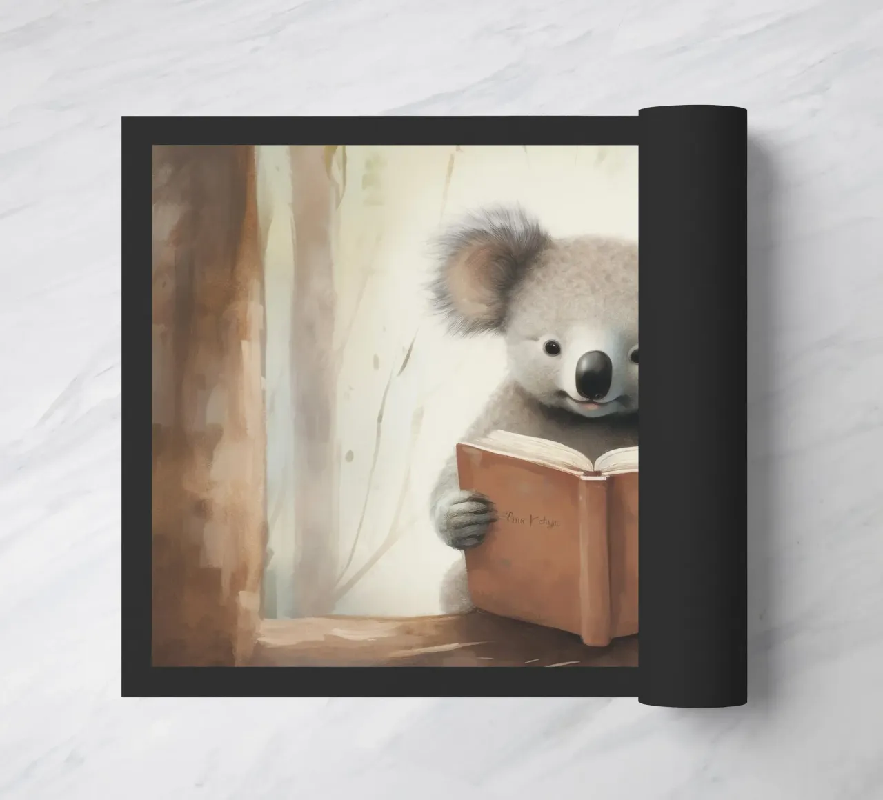 Koala minimo 2 zerbino da Minimal Animal Art