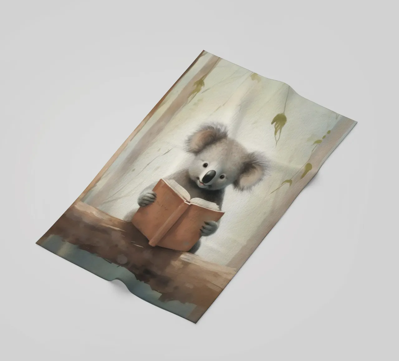 Koala minimo 2 telo mare da Minimal Animal Art