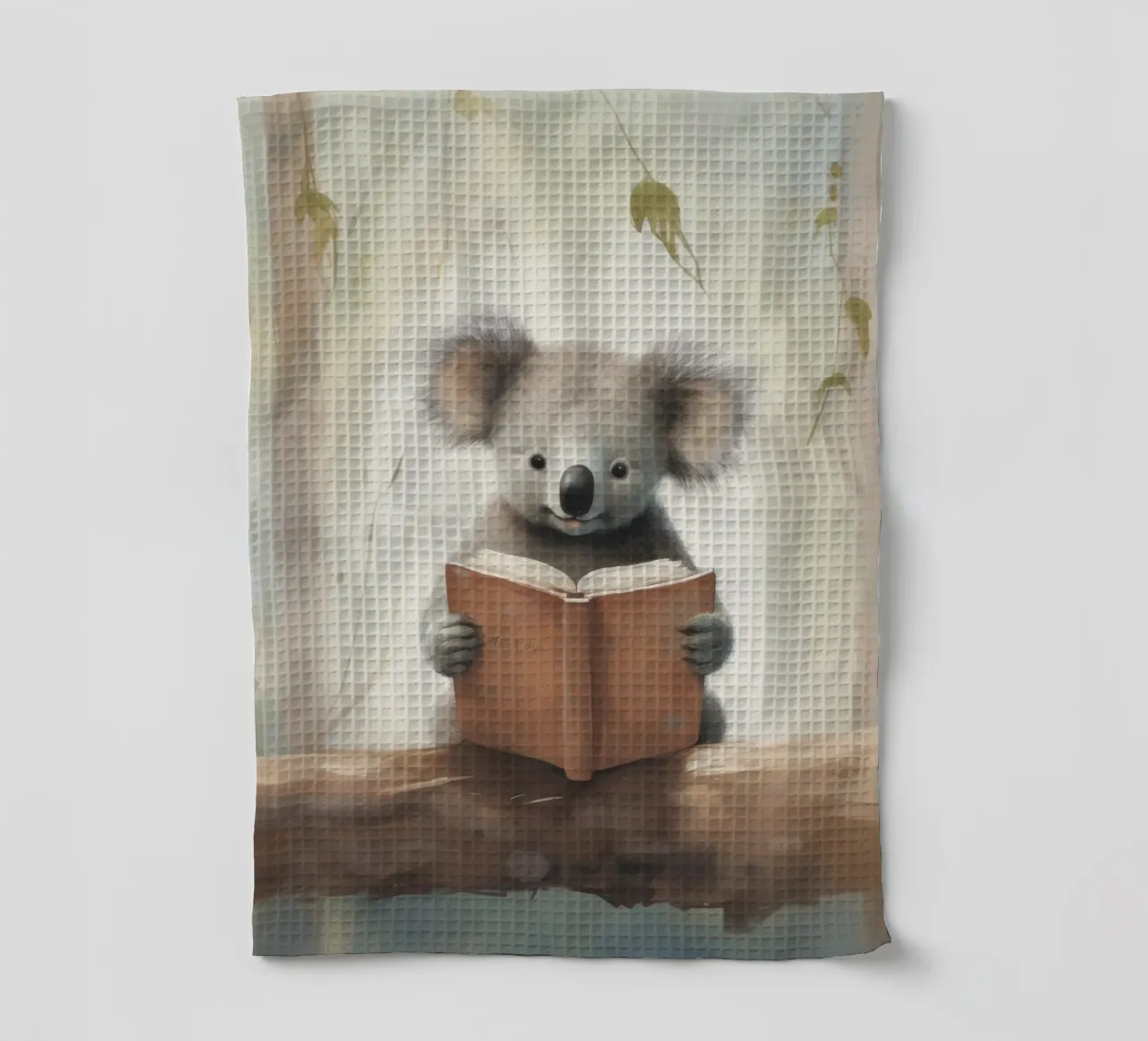 Minimum Koala 2 torchon de Minimal Animal Art