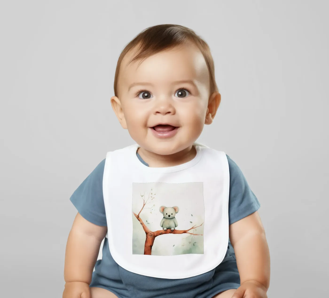 Minimo Koala bavaglino da Minimal Animal Art