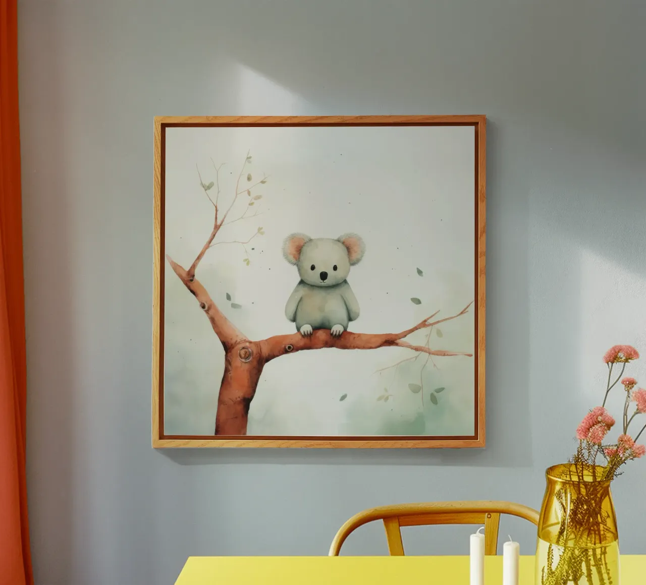 Koala minimo 3 plexiglass da Minimal Animal Art