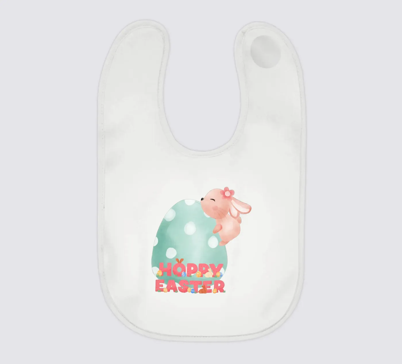 HOPPY EASTER bavoir de ArtDesign by KBK