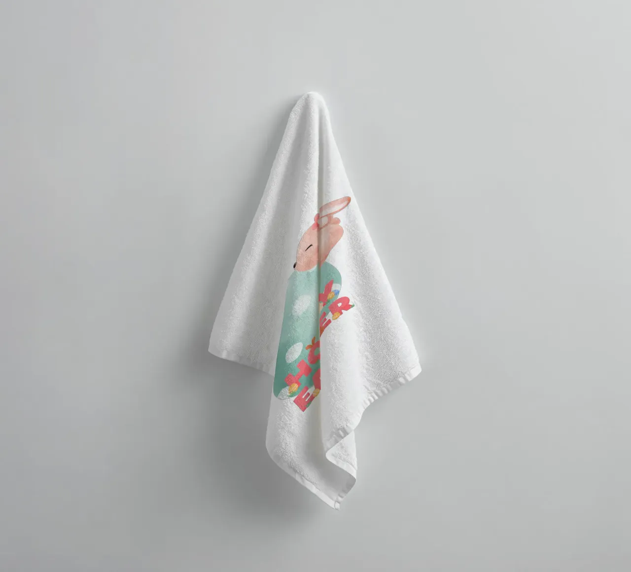 JOYEUSE PÂQUES serviette de bain de ArtDesign by KBK