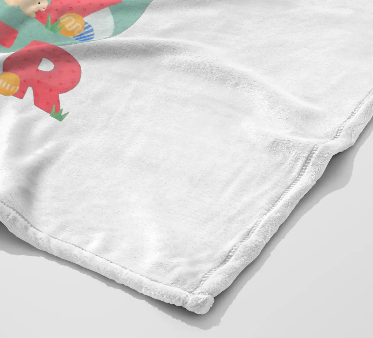 HOPPY EASTER Fleecedecke von ArtDesign by KBK