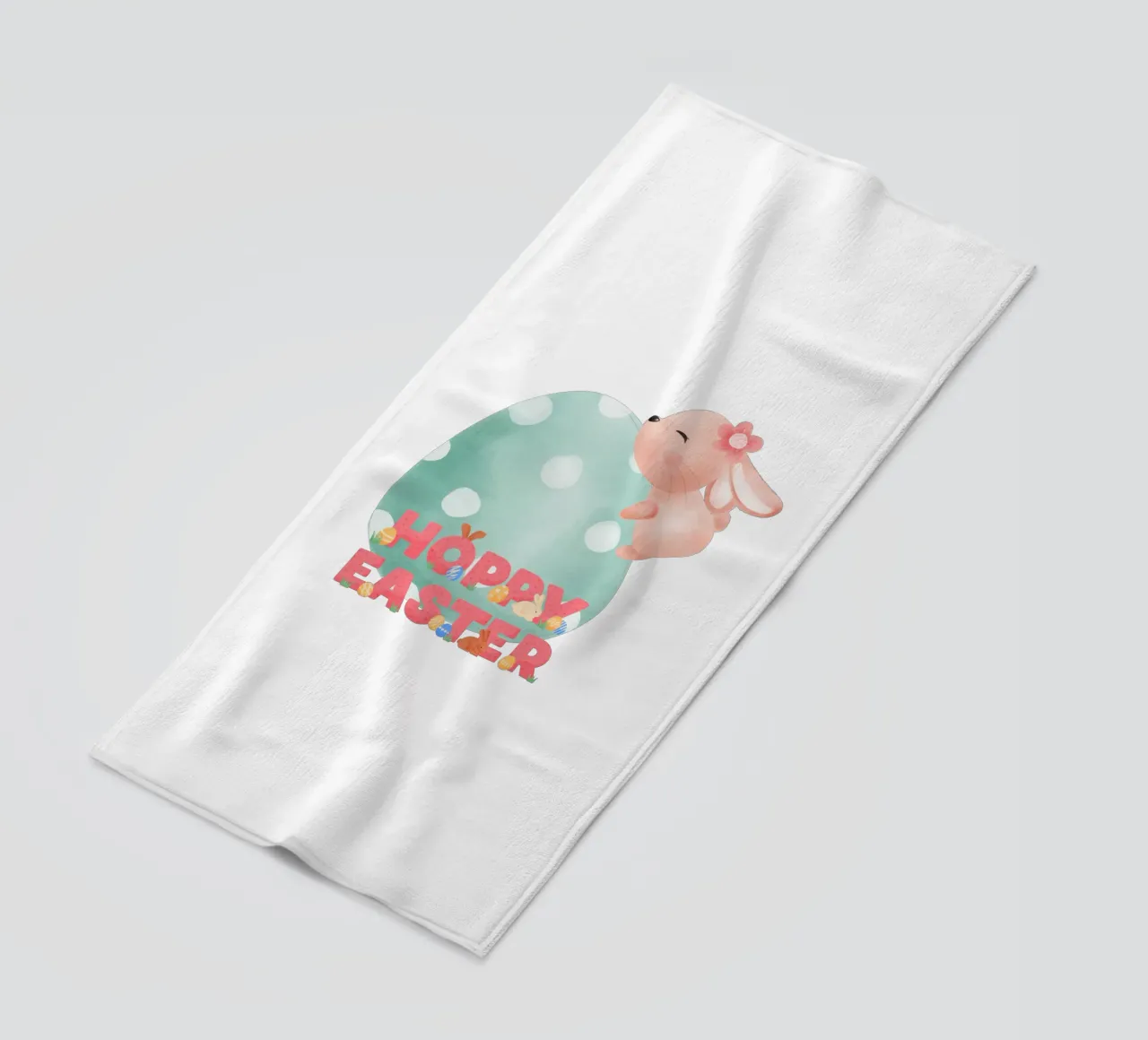 HOPPY EASTER telo mare da ArtDesign by KBK