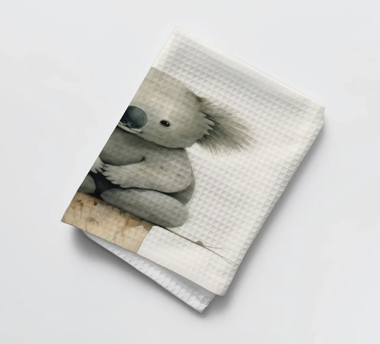 Koala minimo 4 canovaccio da cucina da Minimal Animal Art