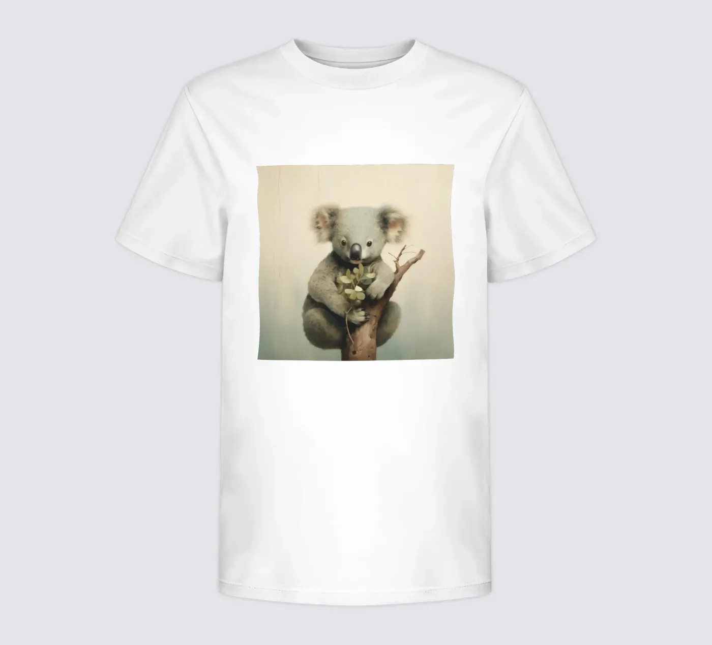 Minimo Koala t-shirt bambini da Minimal Animal Art