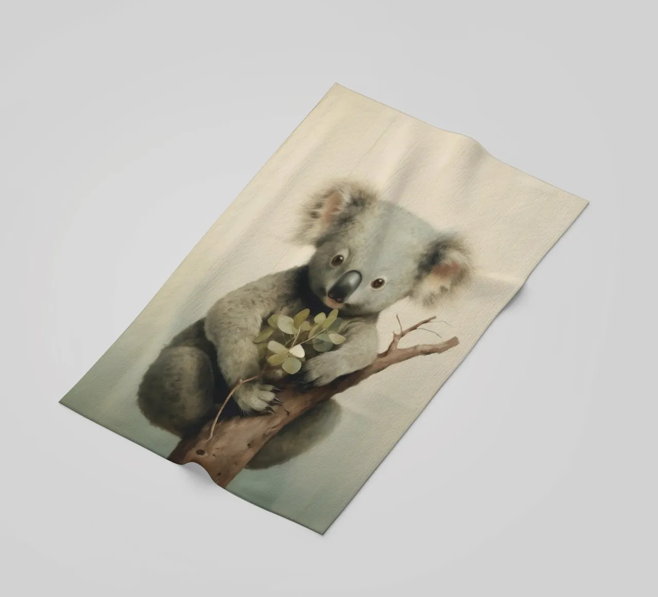 Koala minimo 1 telo mare da Minimal Animal Art