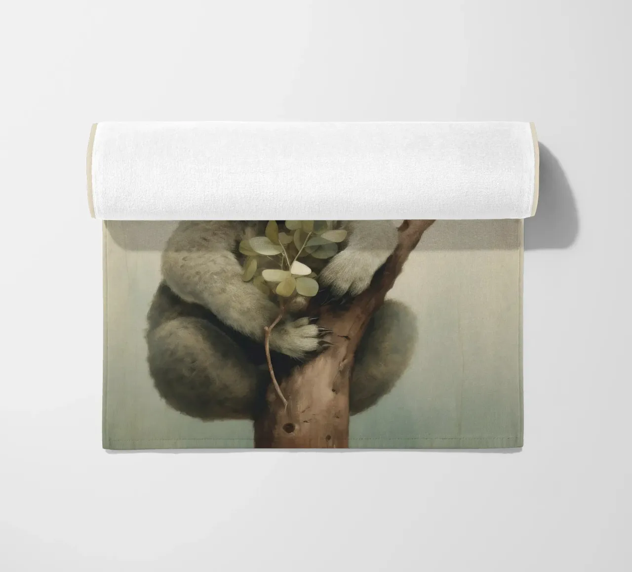 Minimal Koala telo mare da Minimal Animal Art