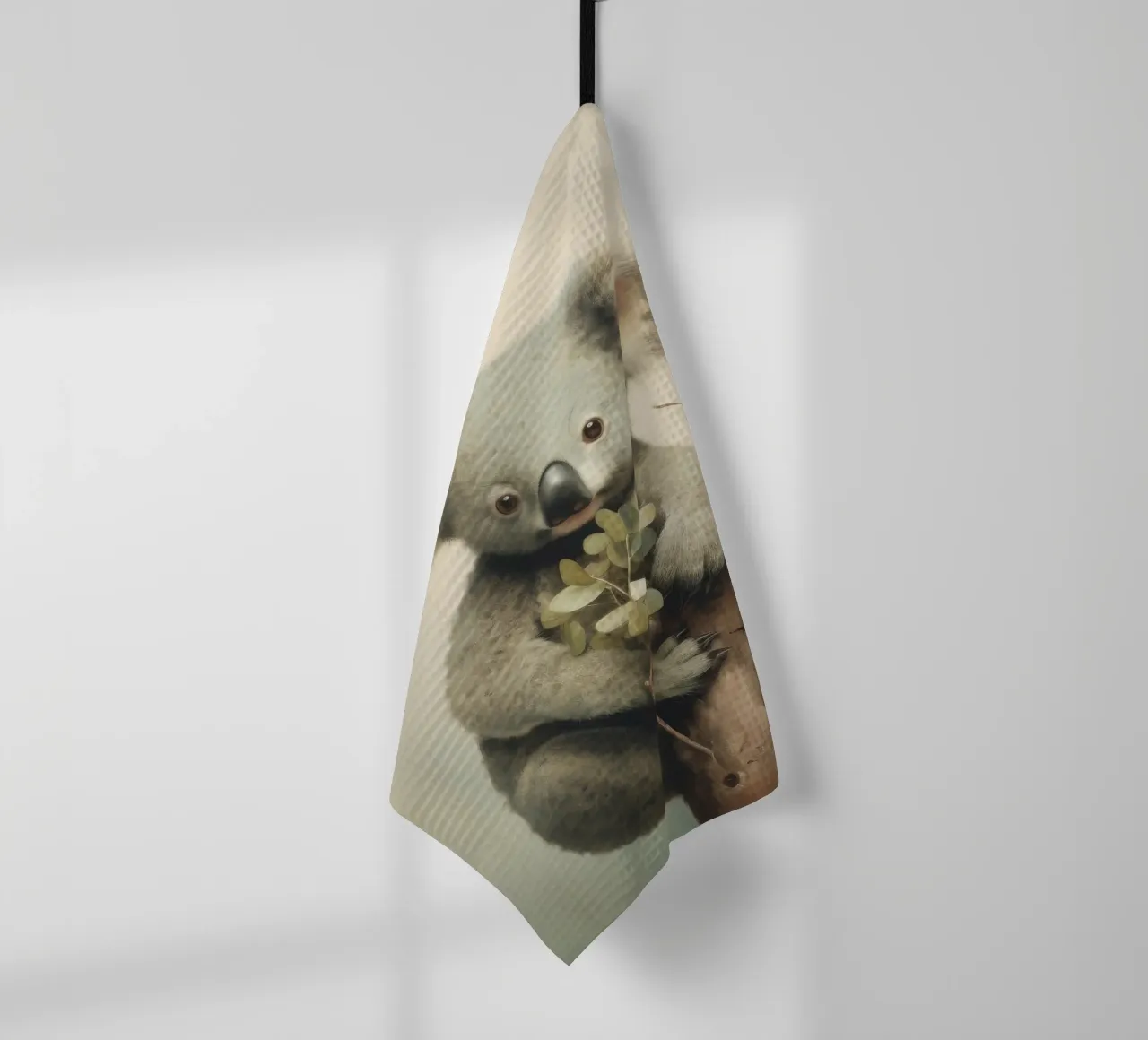 Koala minimo 1 canovaccio da cucina da Minimal Animal Art