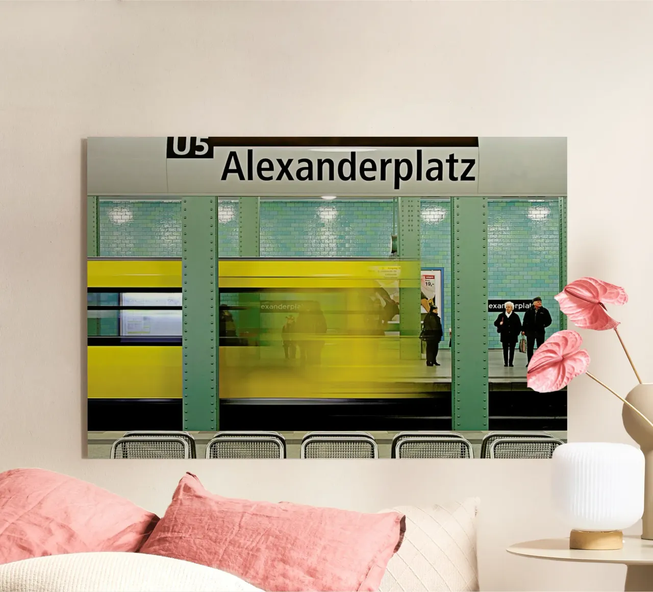 Leaving Alex plexiglass da Michael Belhadi
