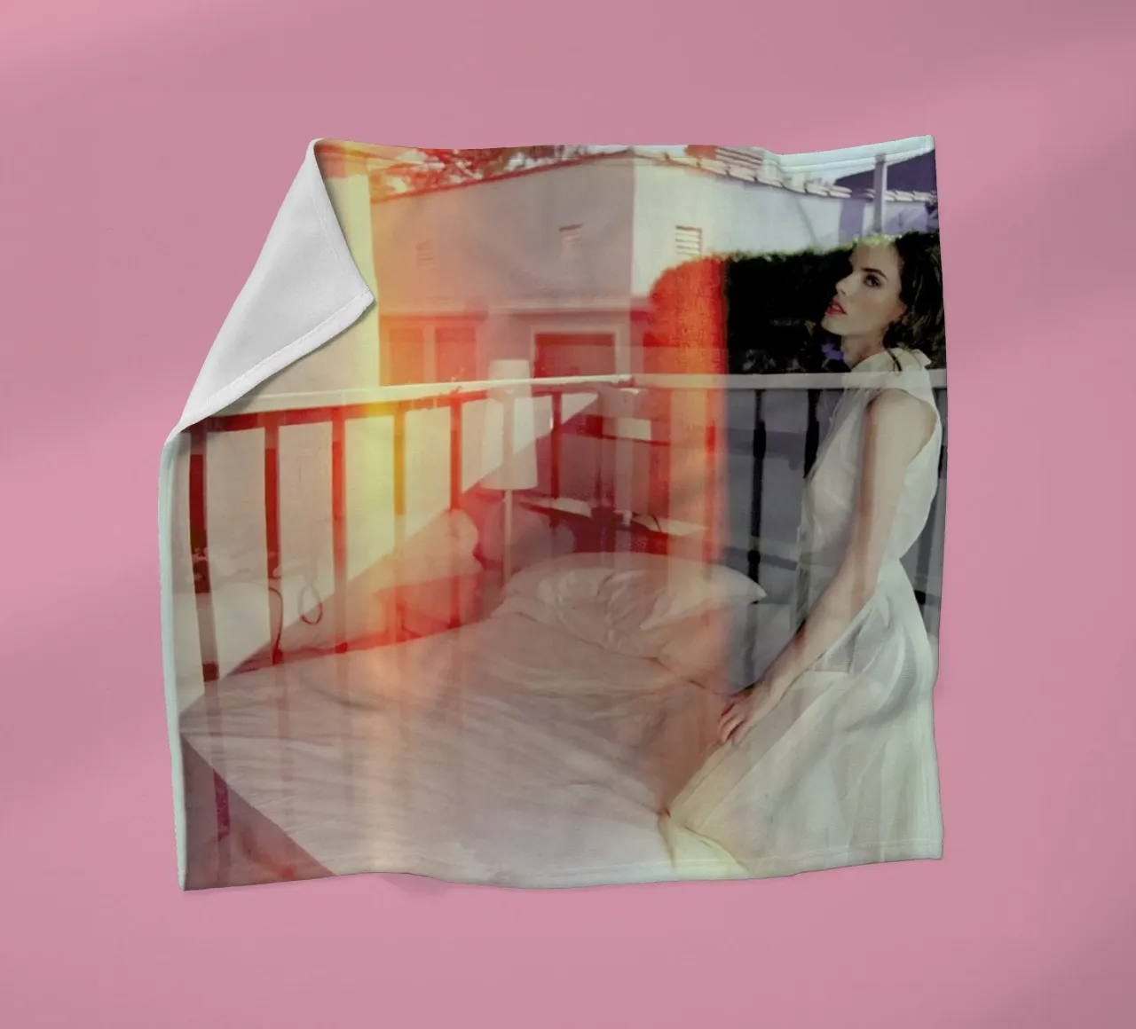 Light leaks coperta in pile da Aysha Banos