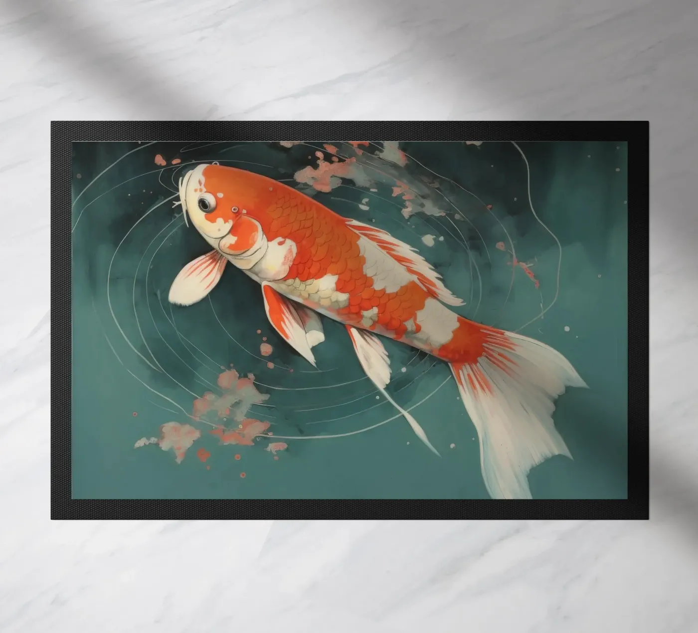 Minimo Koi zerbino da Minimal Animal Art