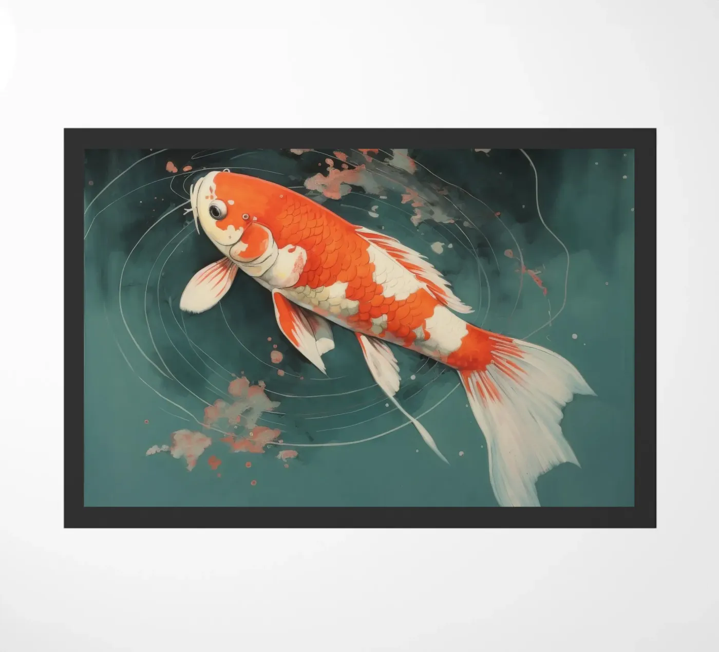 Minimo Koi zerbino da Minimal Animal Art