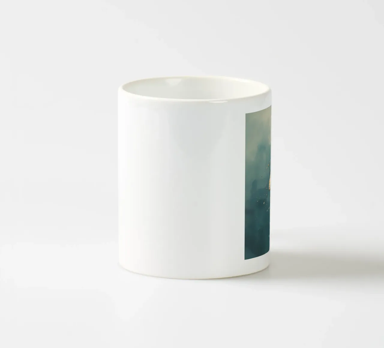 Koi minimo 3 tazza in ceramica da Minimal Animal Art