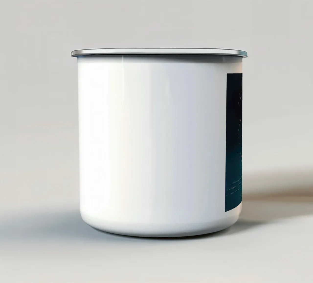 Koi minime 4 tazza in smalto da Minimal Animal Art